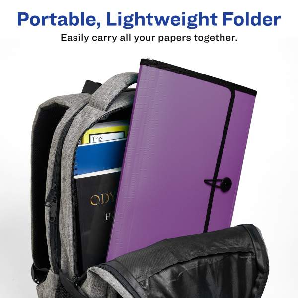 Backpack paper organizer store